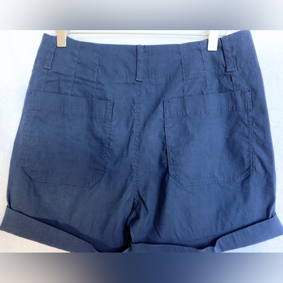 Anthropologie Colette Magic Fabric Shorts, Navy, 30 Waist, Original Retail $88 - Picture 6 of 6